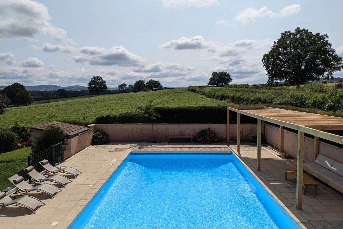 Large Gte With Pool In Peaceful Burgundy Villa Sailly Buitenkant foto