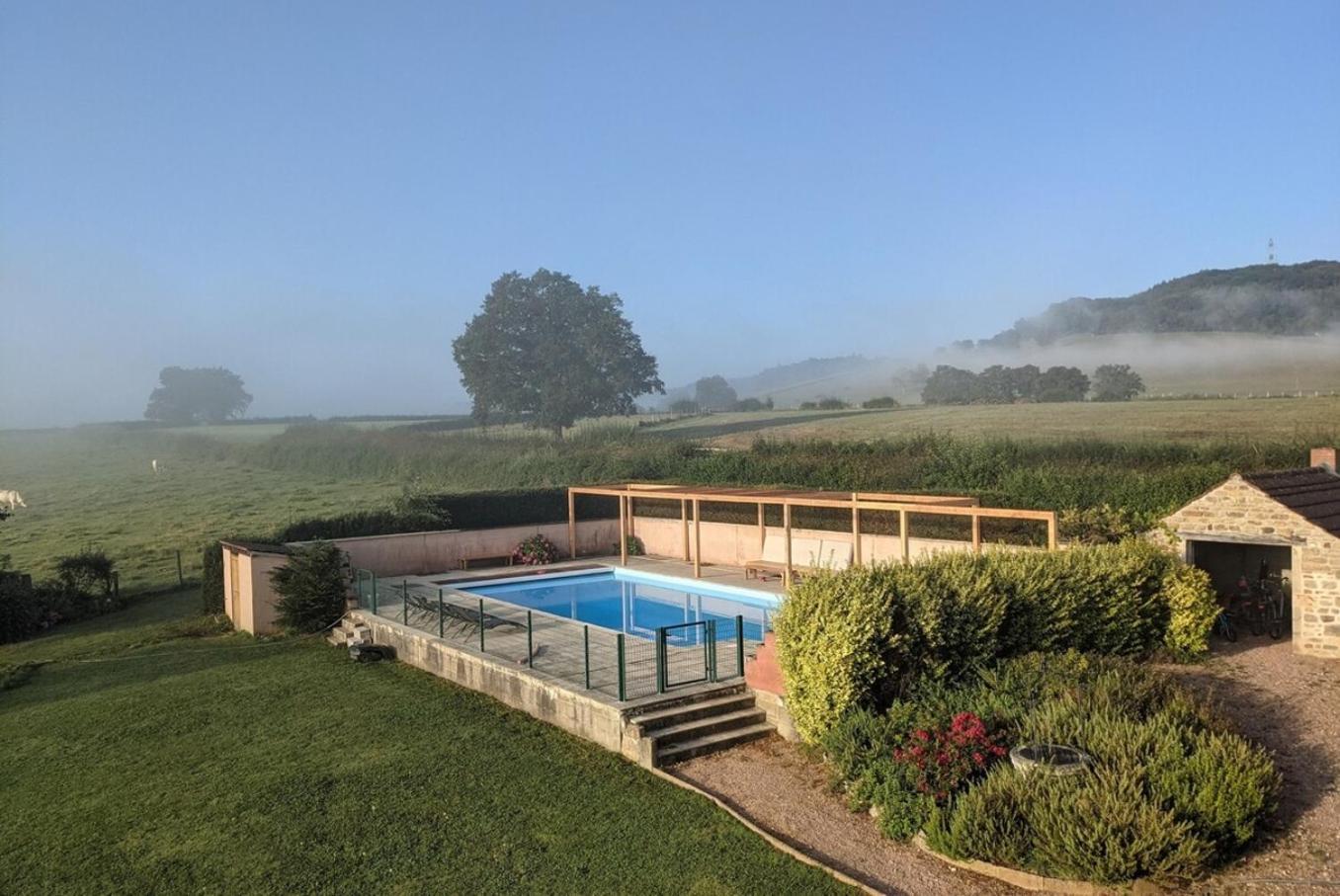 Large Gte With Pool In Peaceful Burgundy Villa Sailly Buitenkant foto